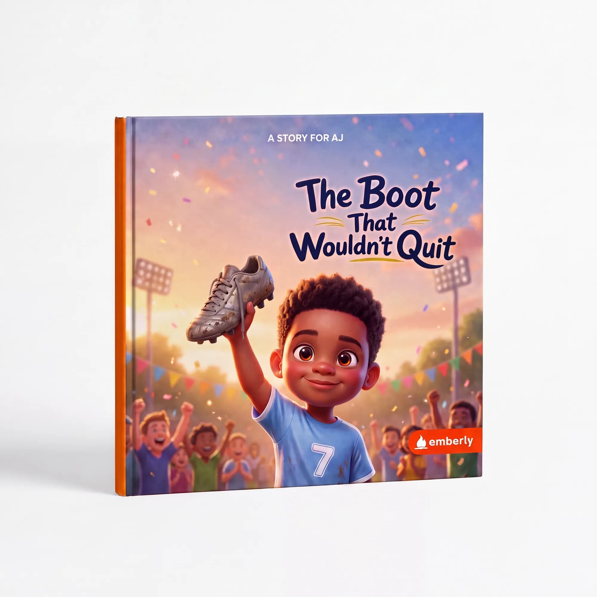 The Boot That Wouldn't Quit - Hardcover on white