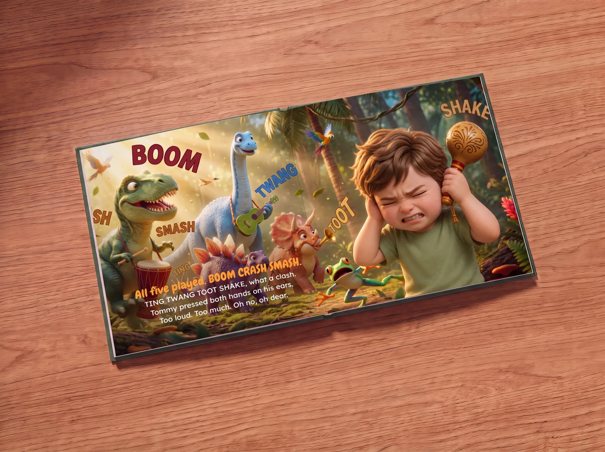 The Dino Band - Interior spread