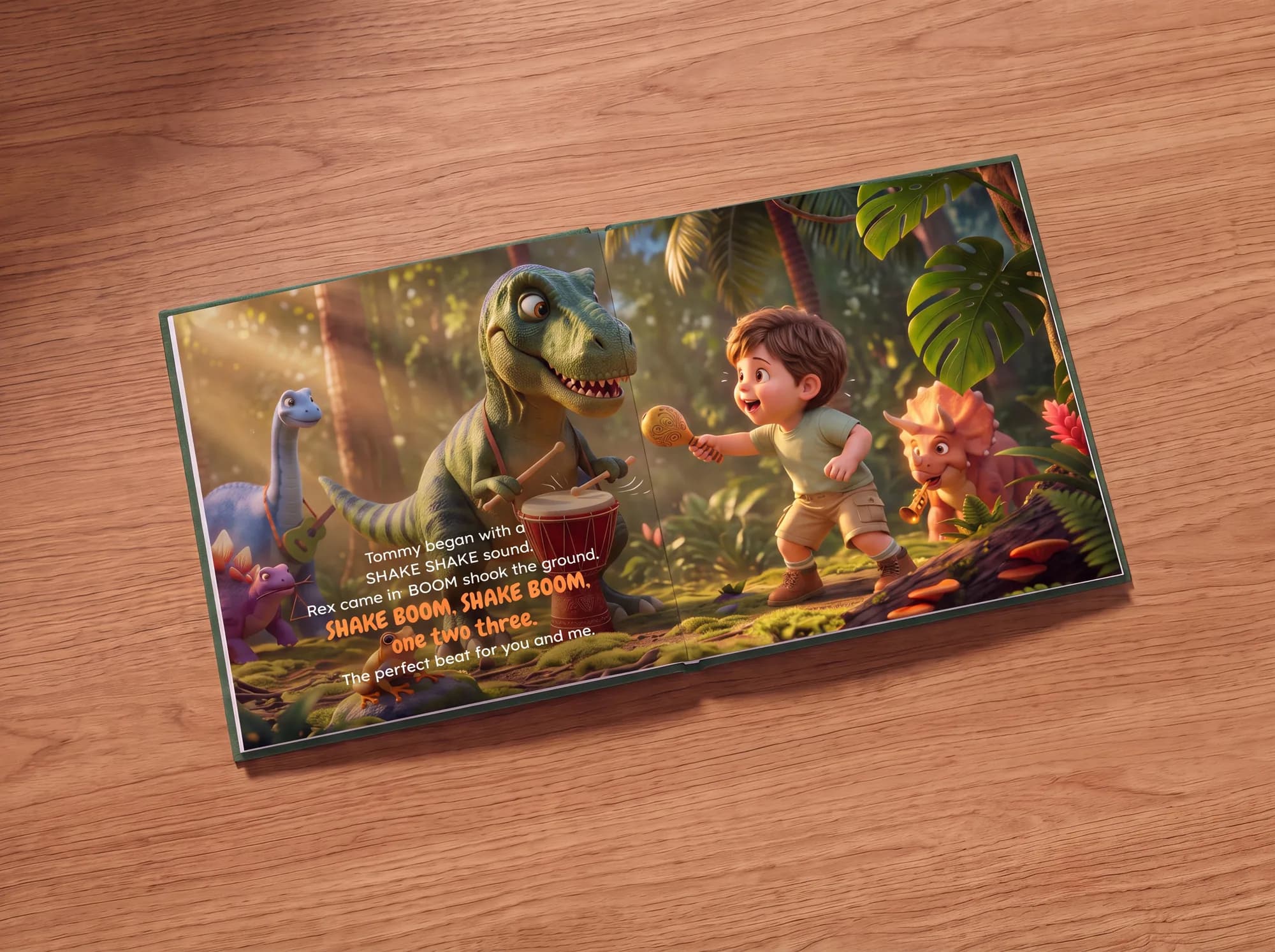 The Dino Band - Interior spread