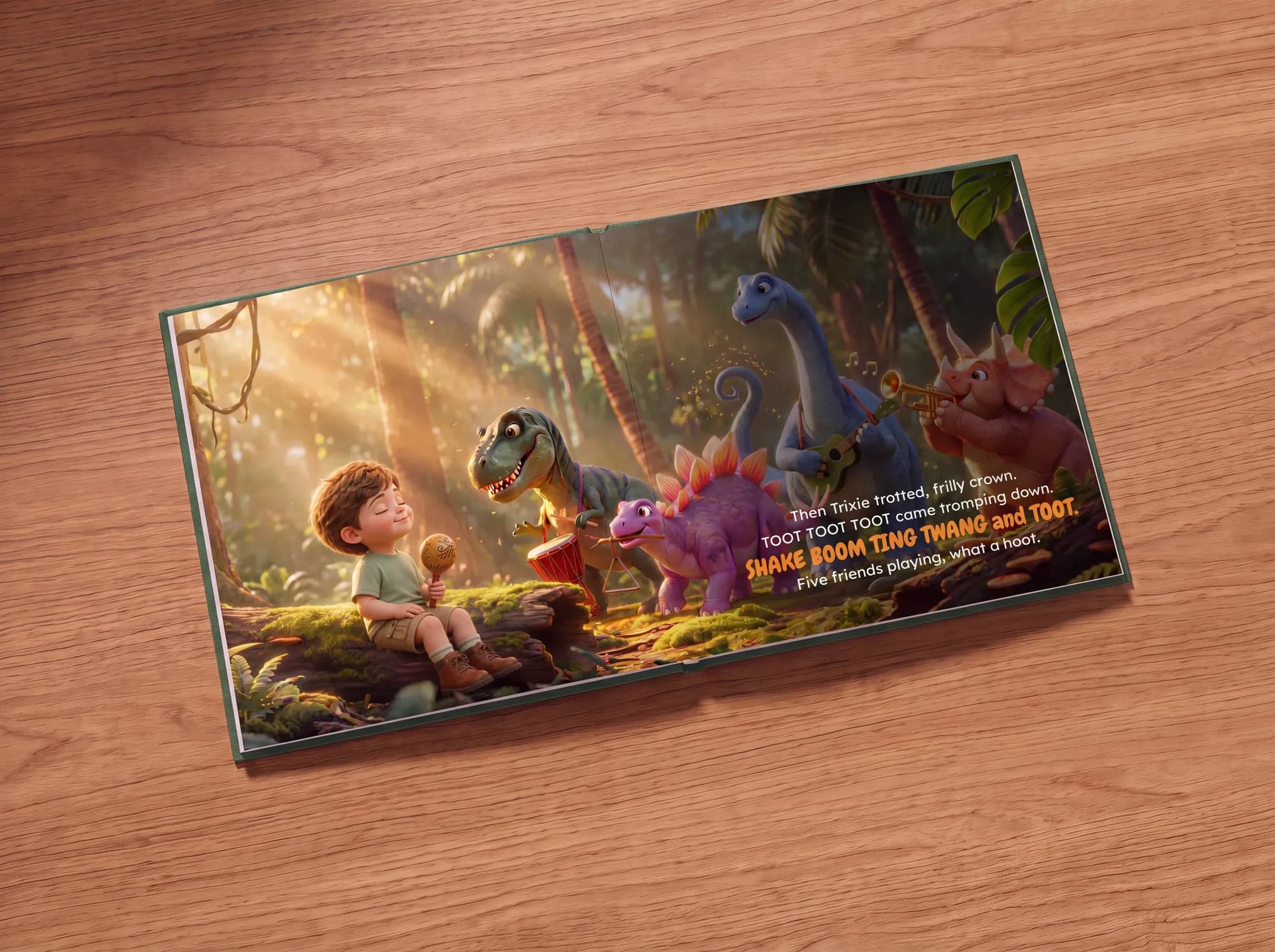 The Dino Band - Interior spread
