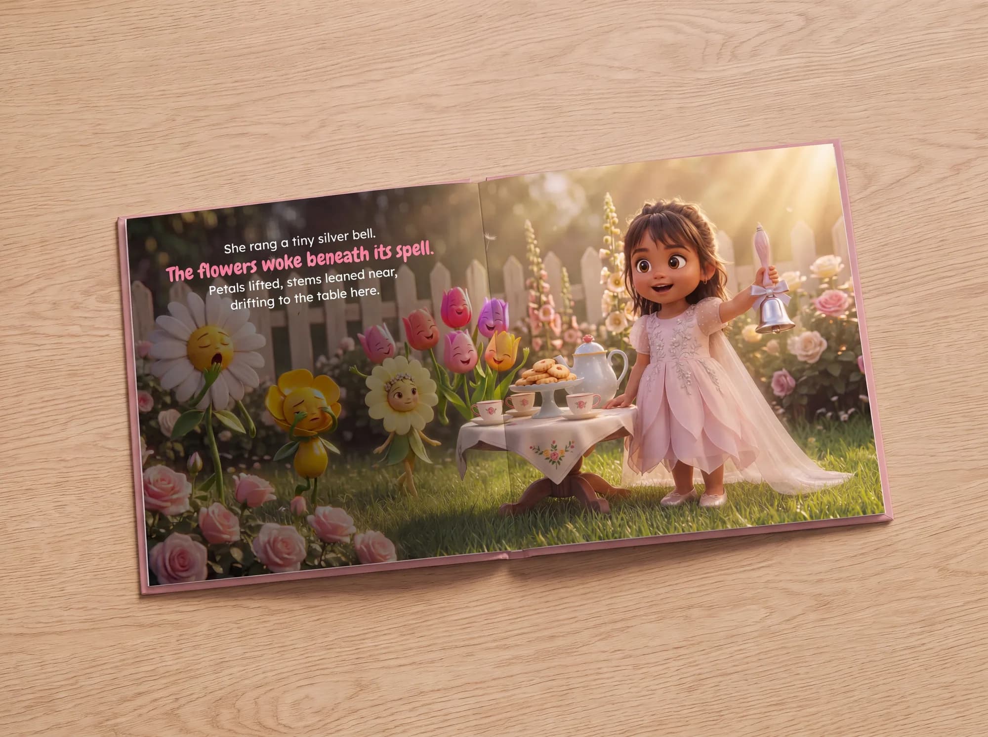 The Princess and the Tea Party - Interior spread